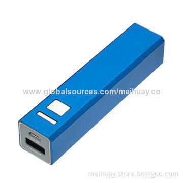 Power Bank for Mobile Phone, Mini Size, 1,800-2,600mAh (Samsung Galaxy), 18650 Battery Cell